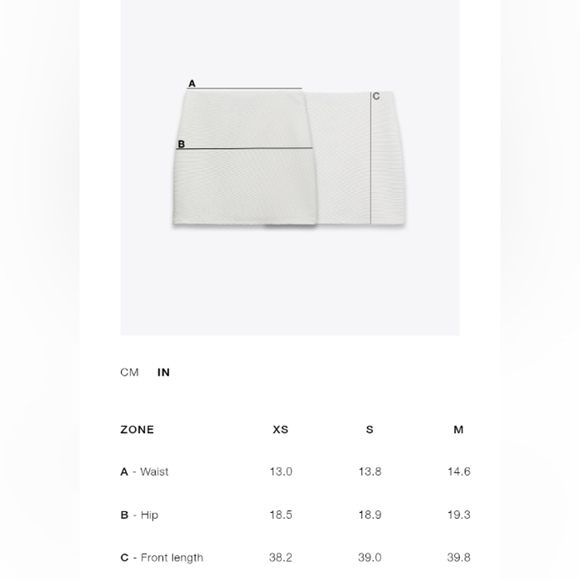 Zara ZW Collection Embroidered Asymmetric Skirt - Picture 5 of 6